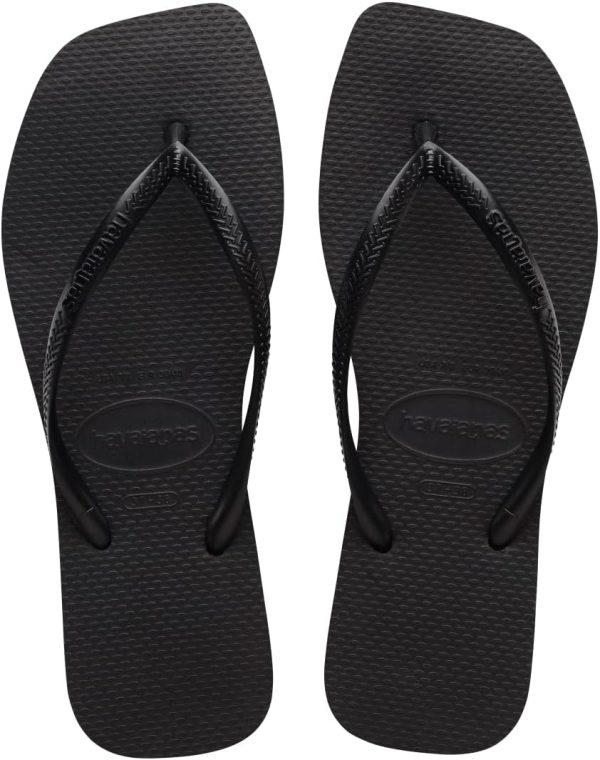 Women Slim Square Sandal - Classic Square Toe Sandals